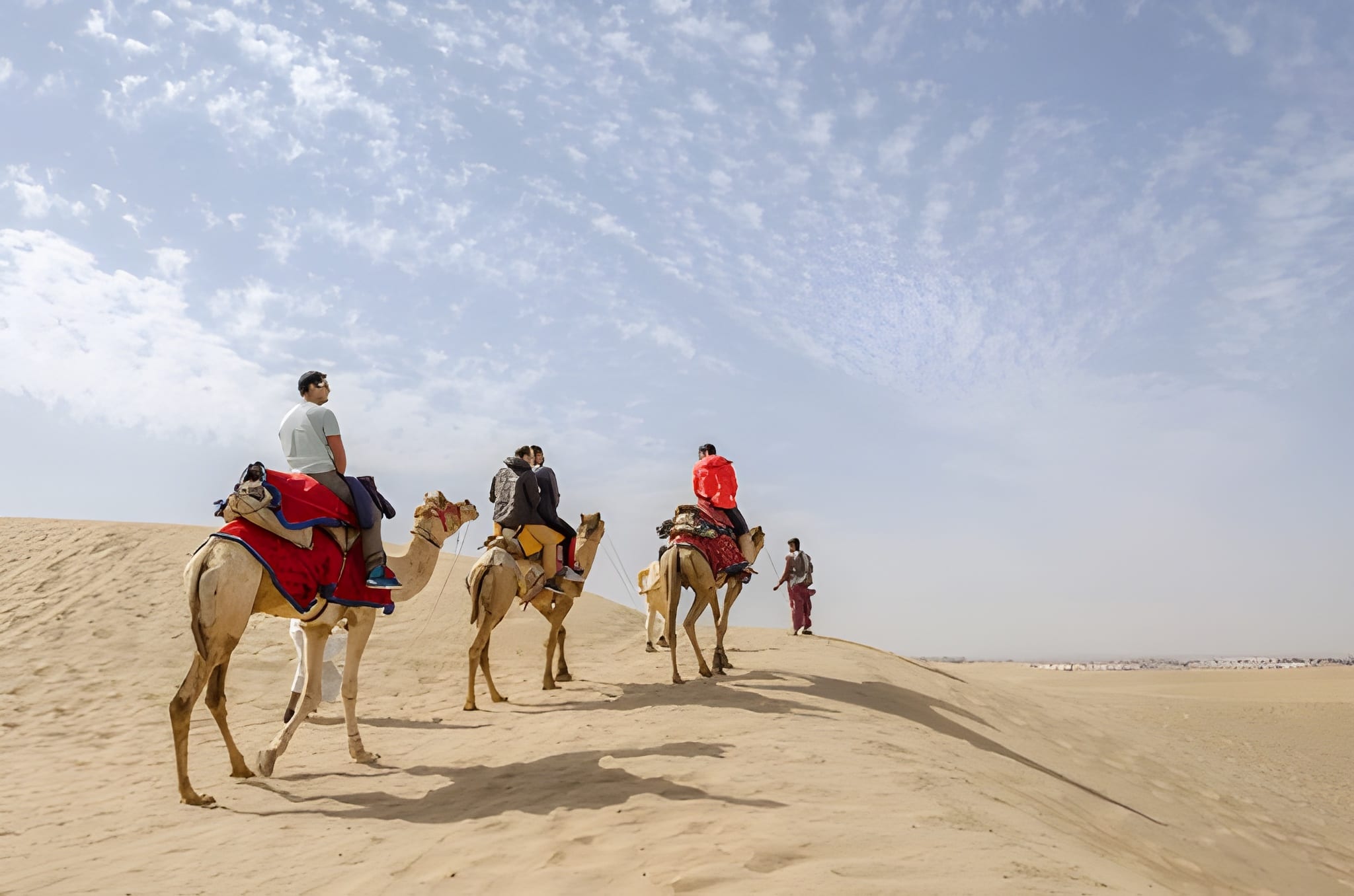 Camel Ride at Sunset/Sunrise