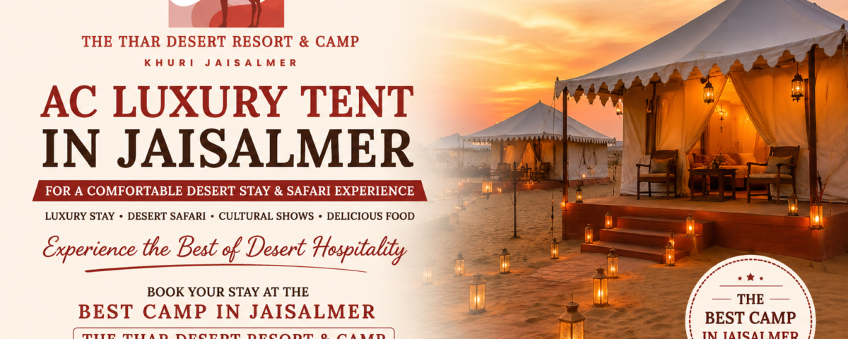 AC Luxury Tent In Jaisalmer