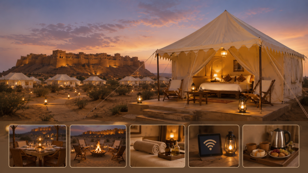Swiss Tent in Jaisalmer