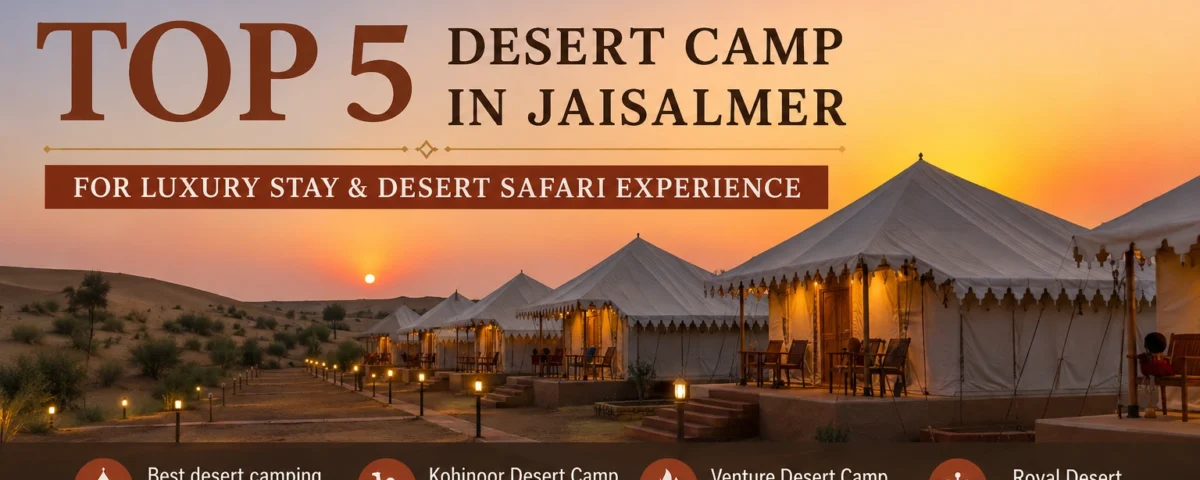 Top 5 Desert Camp in Jaisalmer